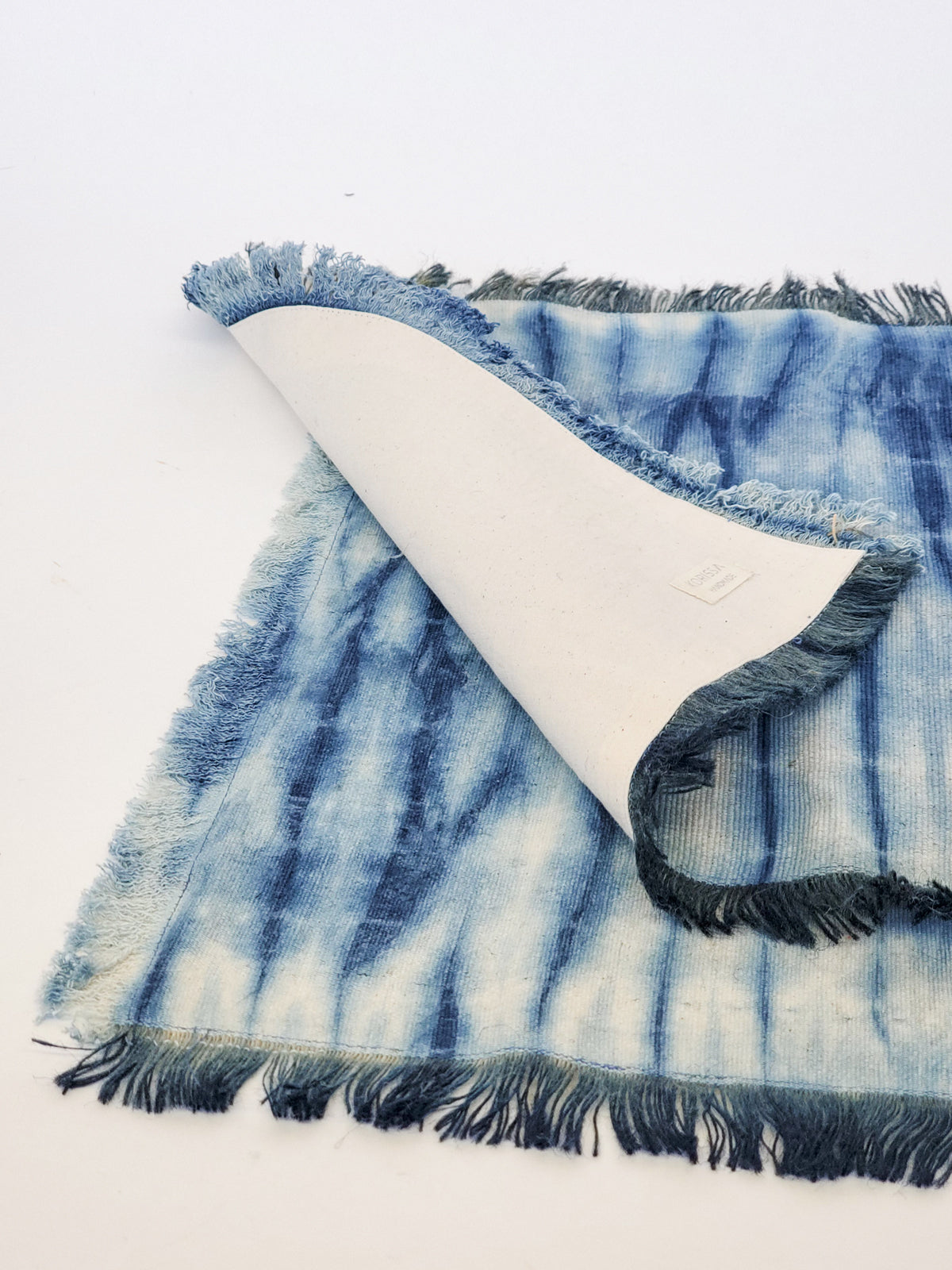 Indigo Blue Tie Dye Cotton Placemat