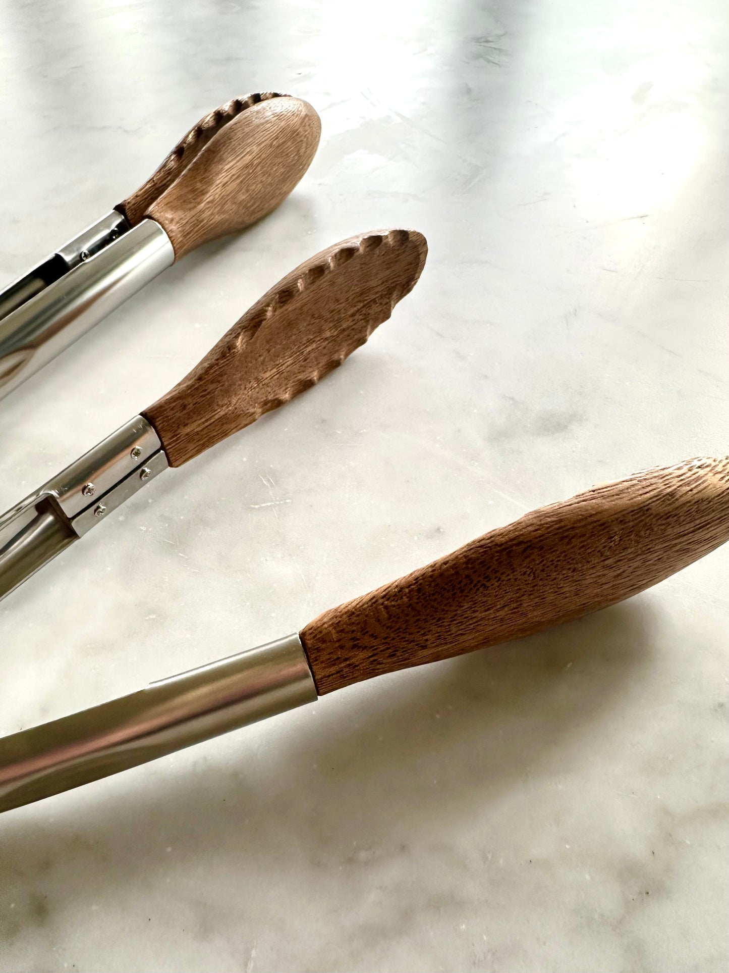 Acacia Wood Tongs