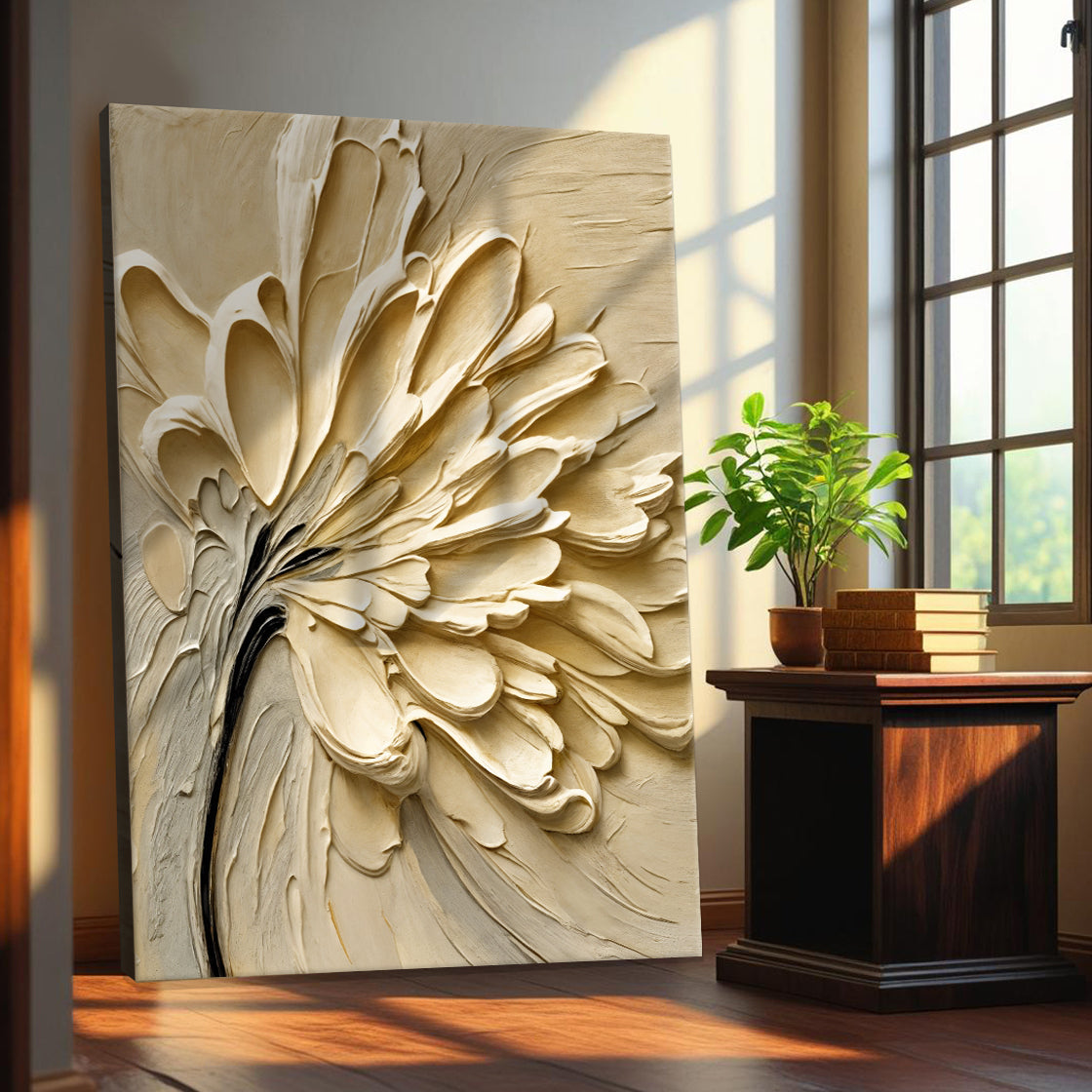Cavera Flower Petal Canvas Art