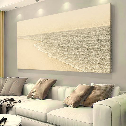 Caille Beach Shoreline Coastal Wall Art III