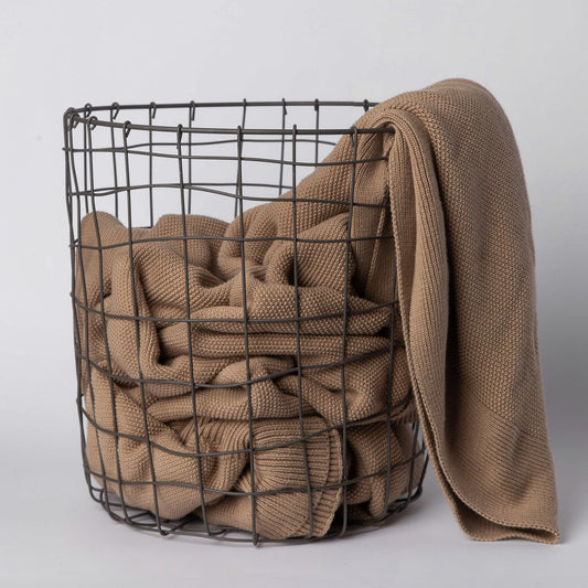 Ember Round Iron Basket