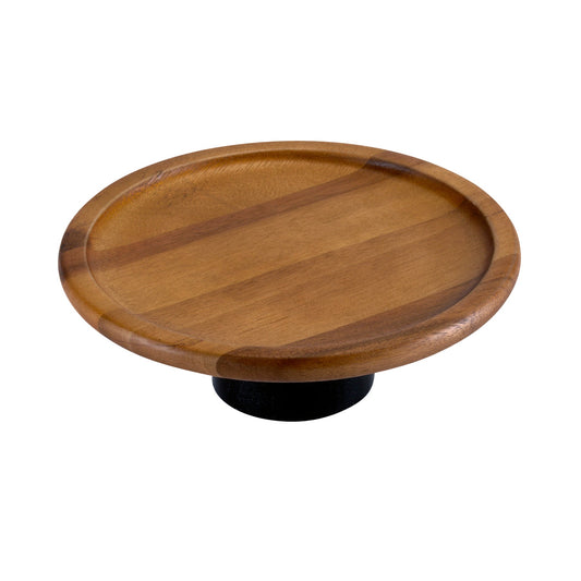 Elara Acacia Wood Dessert Stand