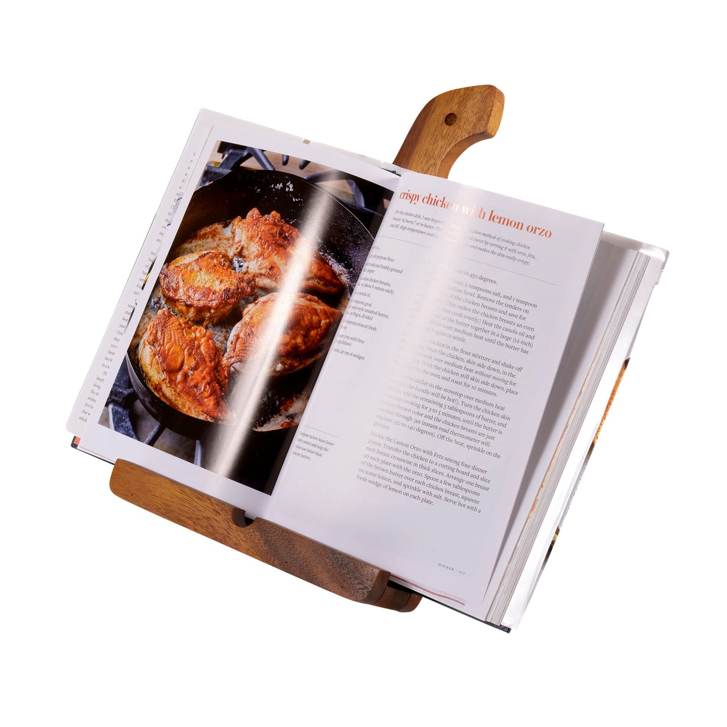 Linden Cookbook/Tablet Holder