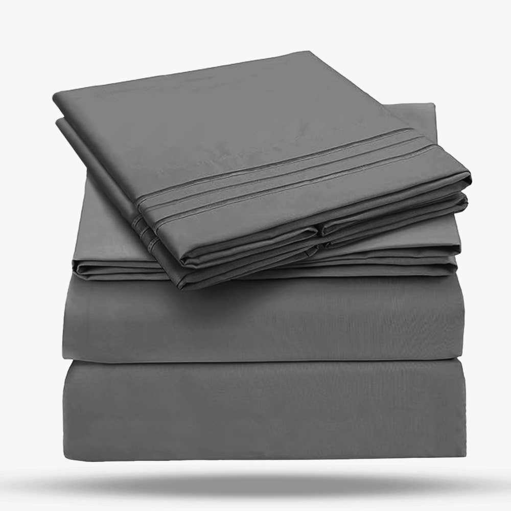 Le Luxe Home - Hotel Collection 4 Pc 1800 Series Ultra Soft Sheet Set