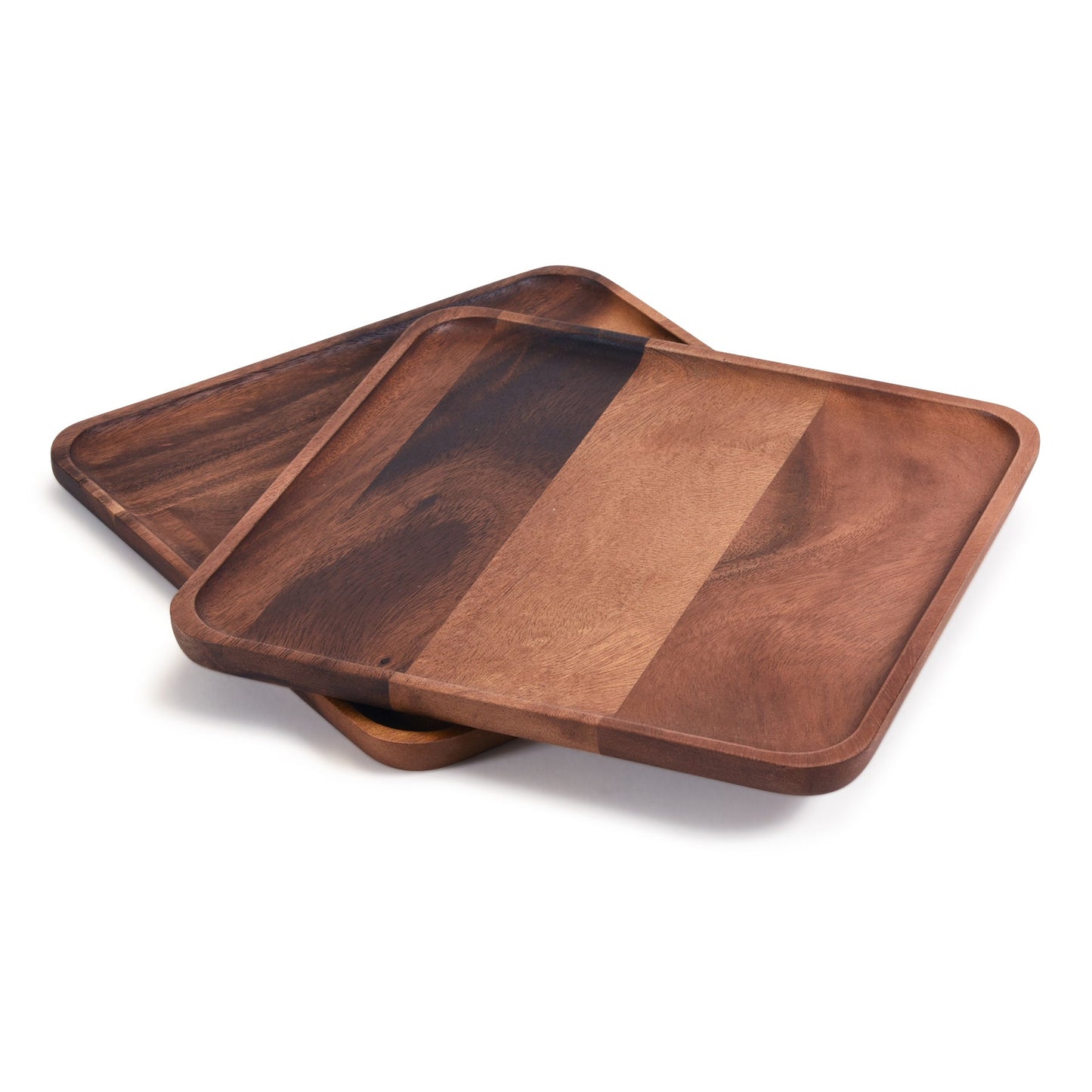Woodcrest Acacia Wood Square Plates
