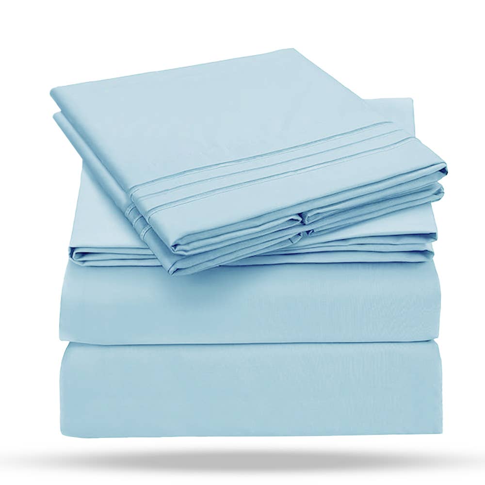 Le Luxe Home - Hotel Collection 4 Pc 1800 Series Ultra Soft Sheet Set