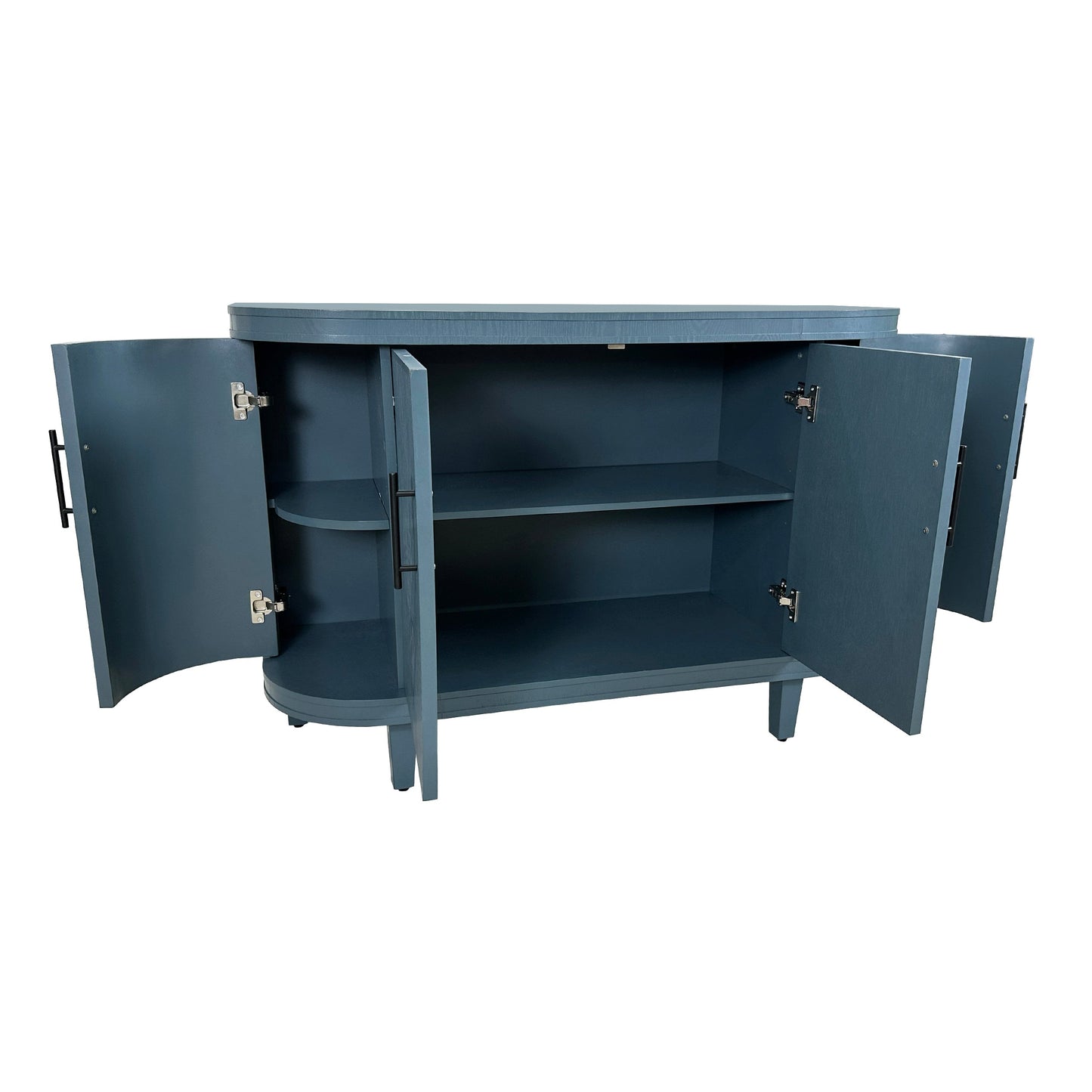 Bleu Modern Curved Sideboard