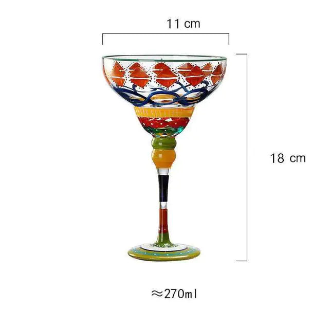 Handmade Artisan Margarita Glasses