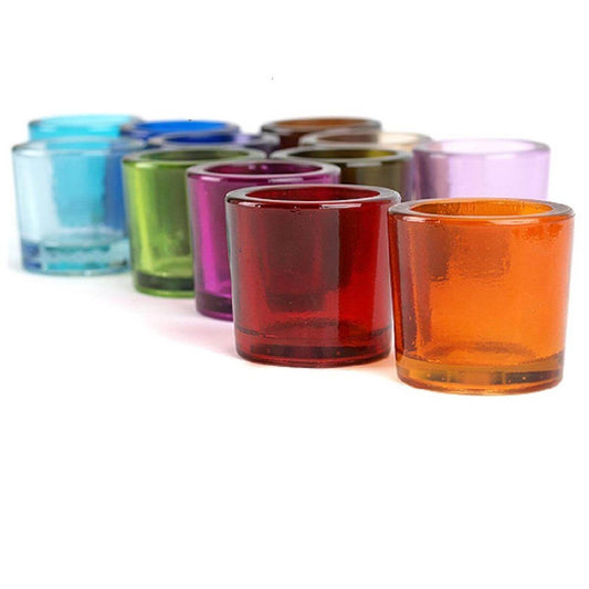 Recycled Glass Votive Candle Holders