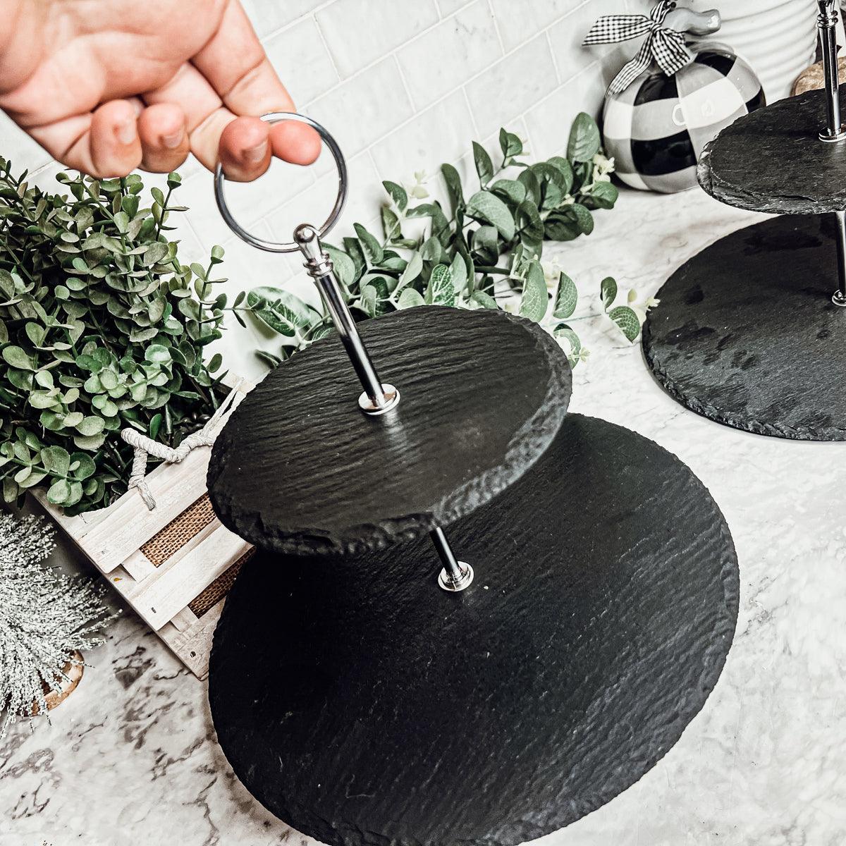Savana Tiered Slate Stand