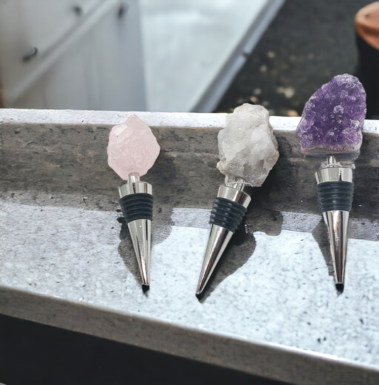 Naturally Bougie Gem Wine Stopper