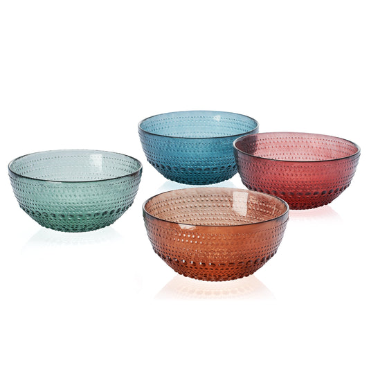 Tonal Hobnail Bowl Glassware