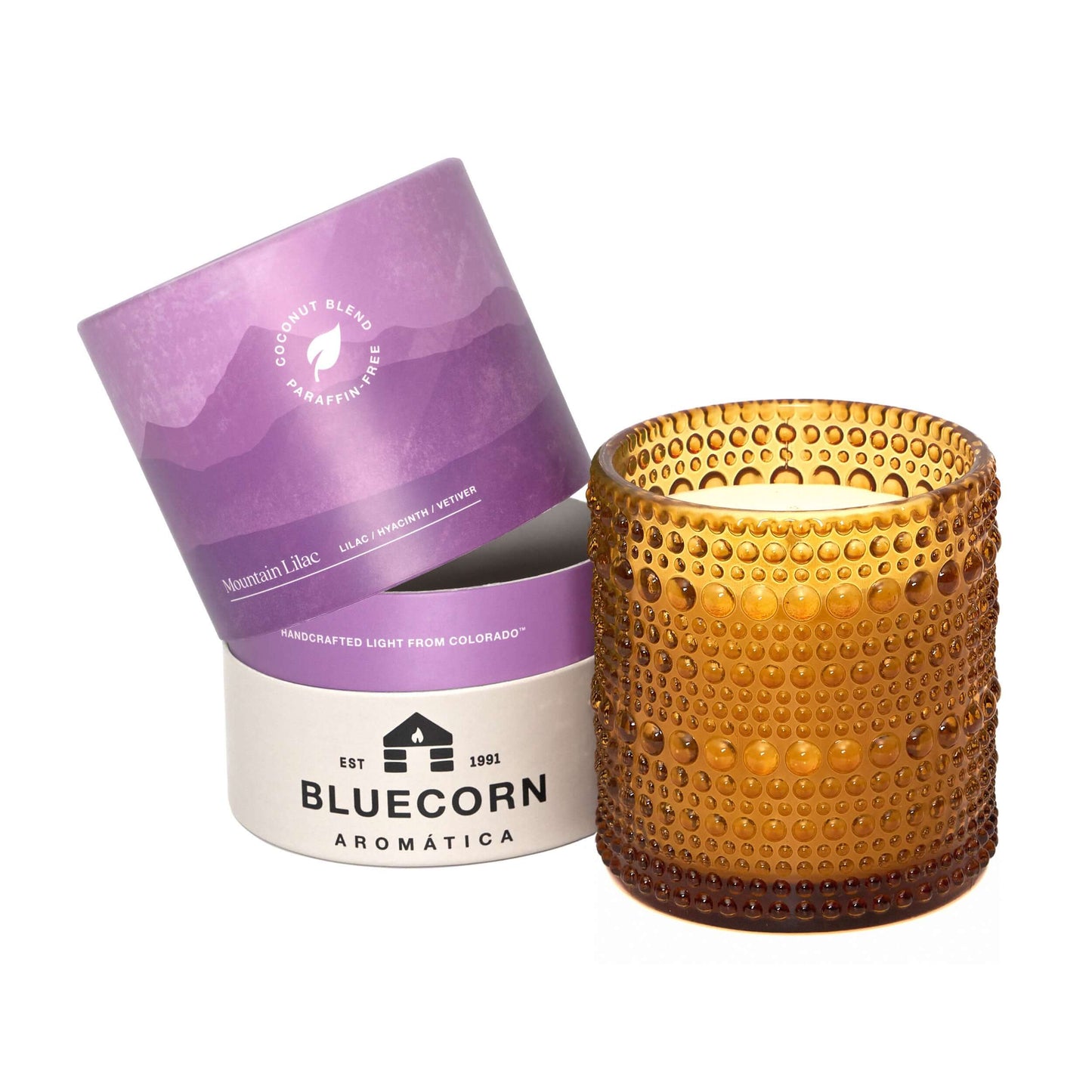 Bluecorn Hand-crafted Coconut Wax Candle
