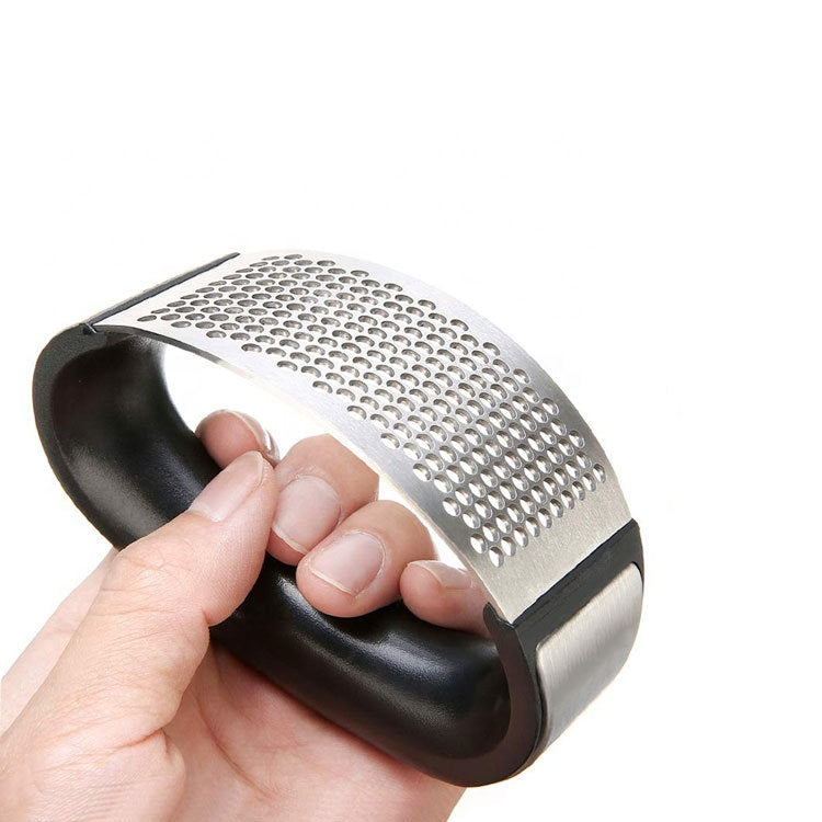 Kiva Stainless Steel Garlic Press