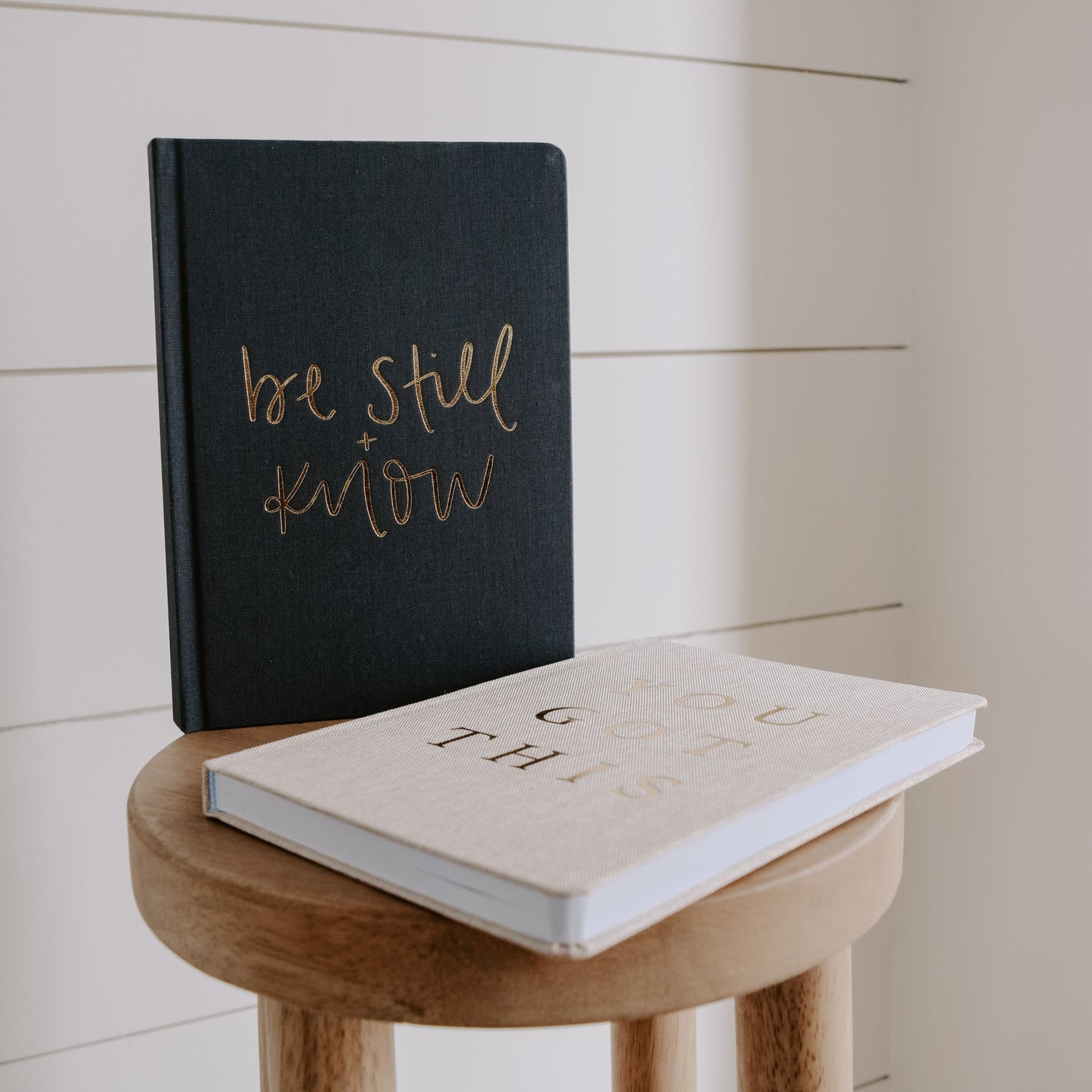 Be Still + Know Fabric Journal