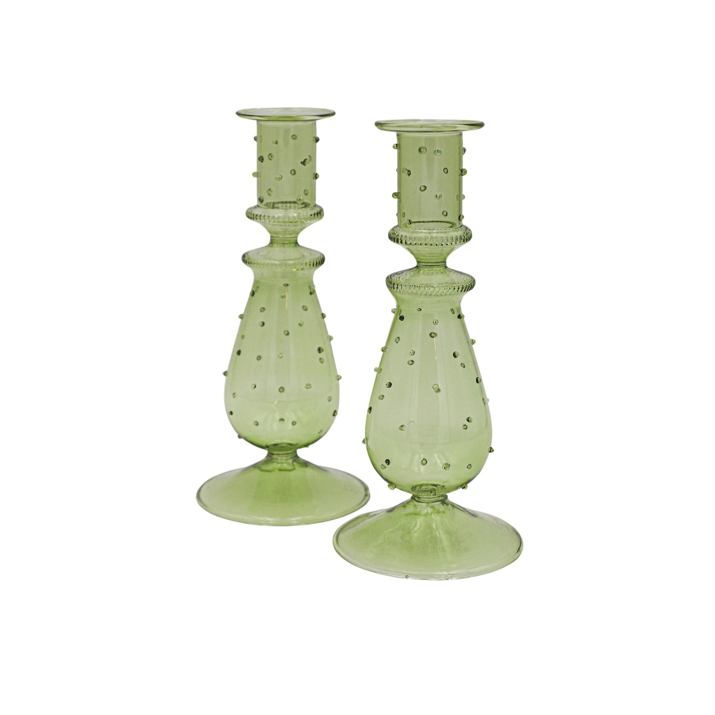 Olive Grove Dotty Candle Holder