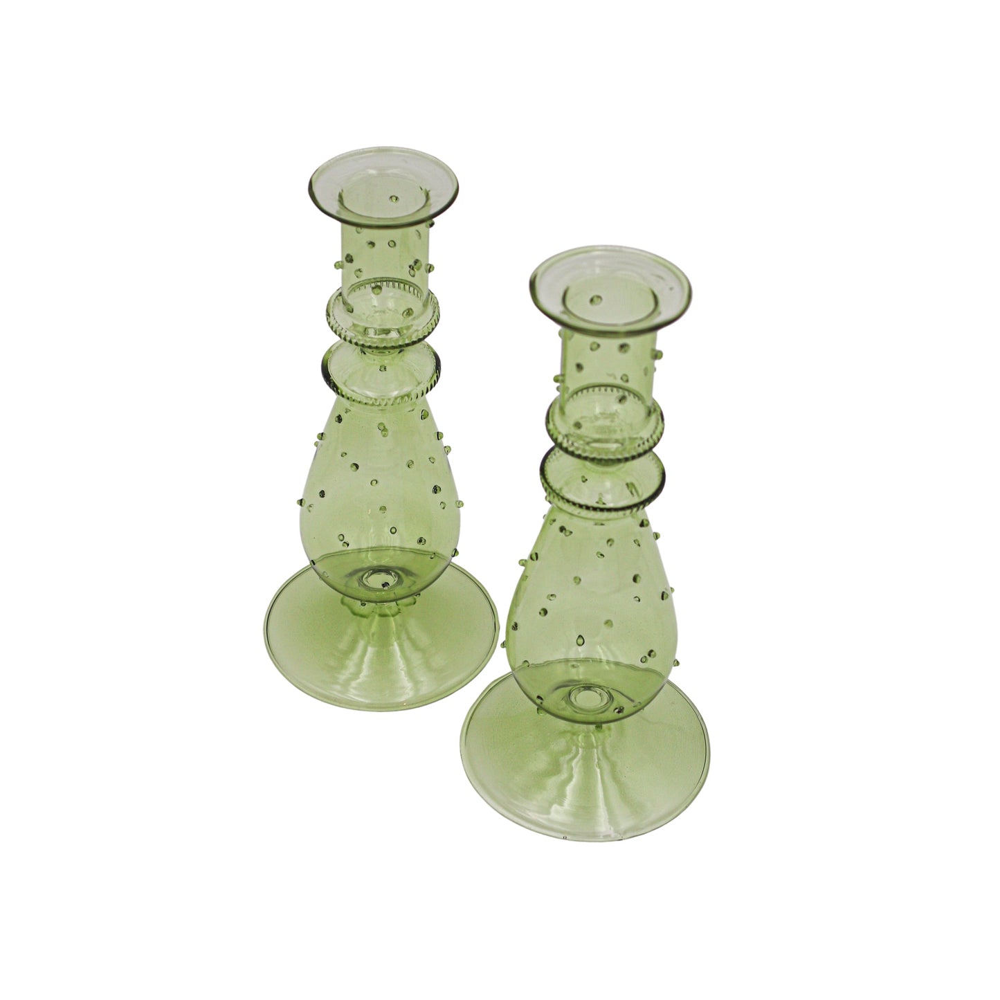 Olive Grove Dotty Candle Holder