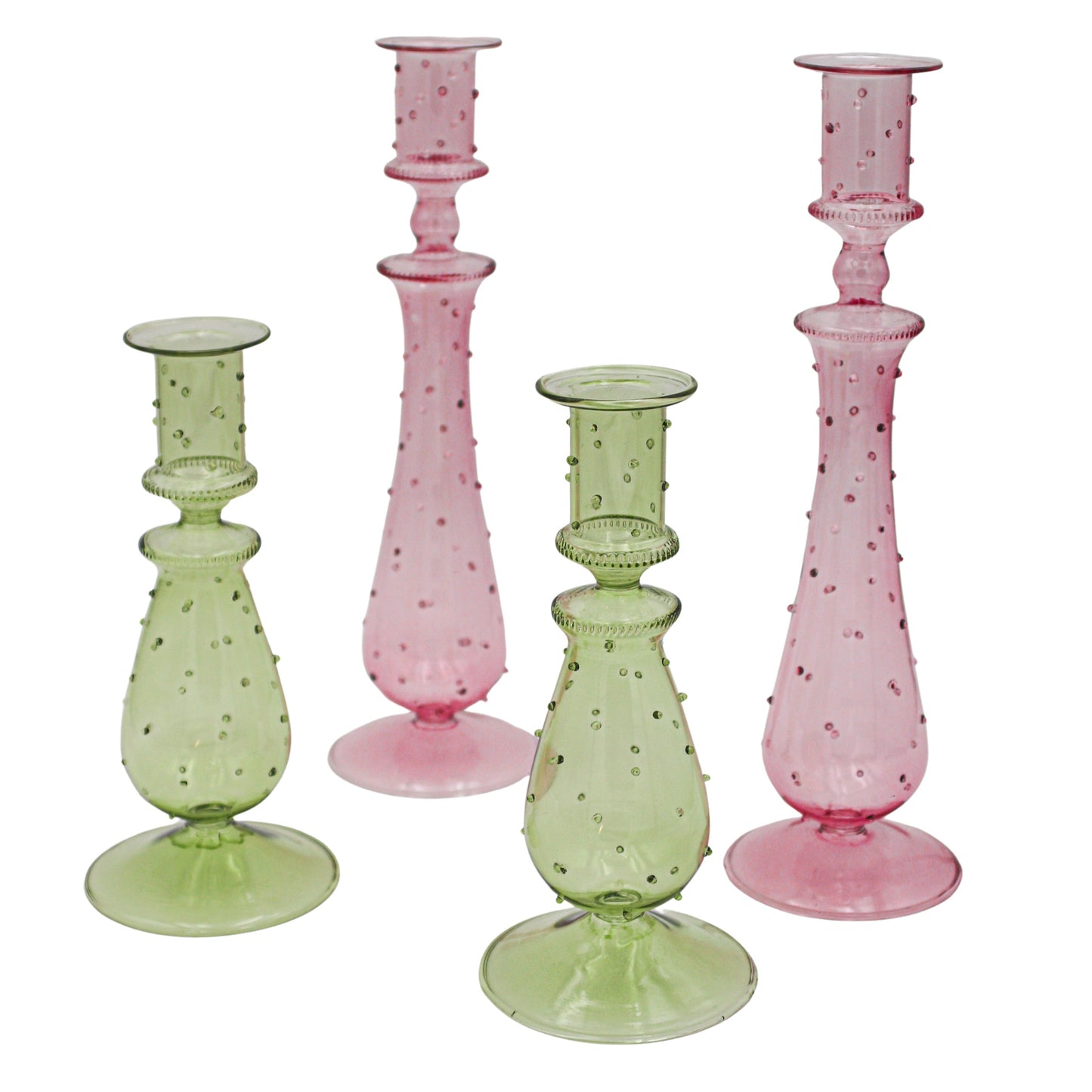 Olive Grove Dotty Candle Holder