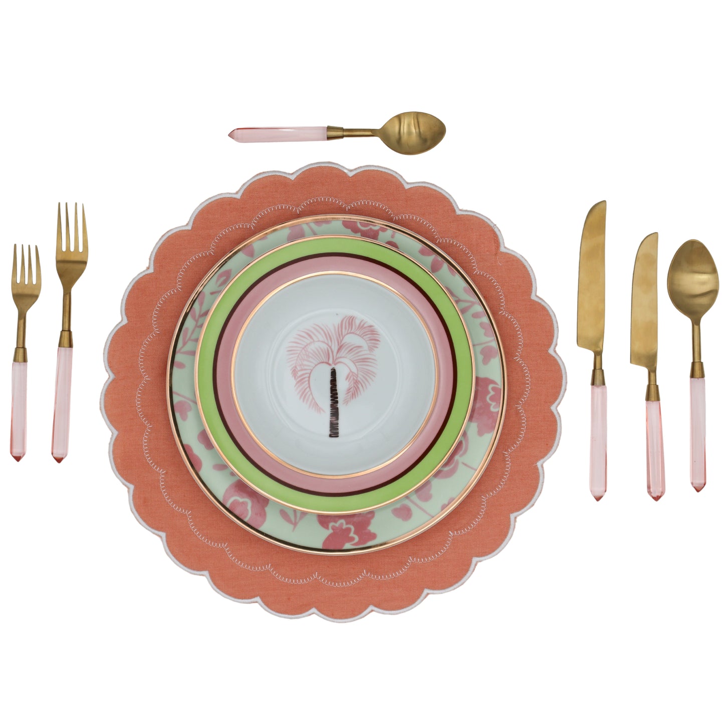 Peonia d'Oro Blush Cutlery - 24 piece