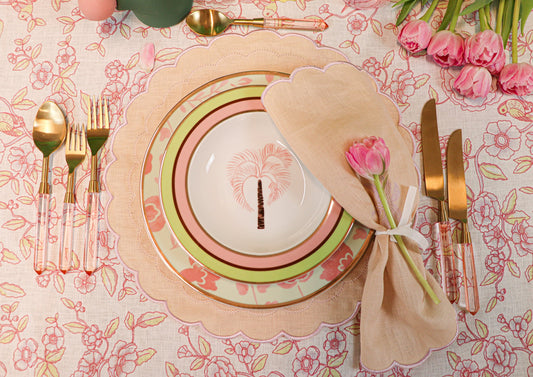 Peonia d'Oro Blush Cutlery - 24 piece