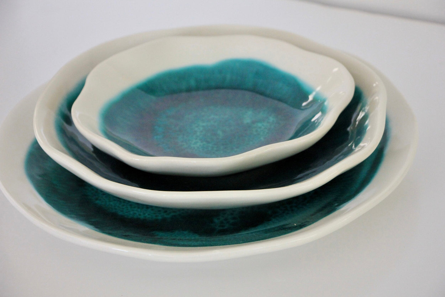 Artisan Hand-painted Dinner Set
