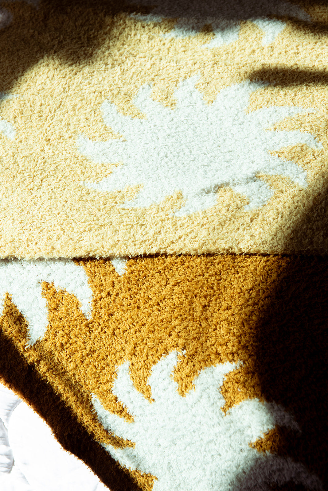 Marigold Sun Plush Throw