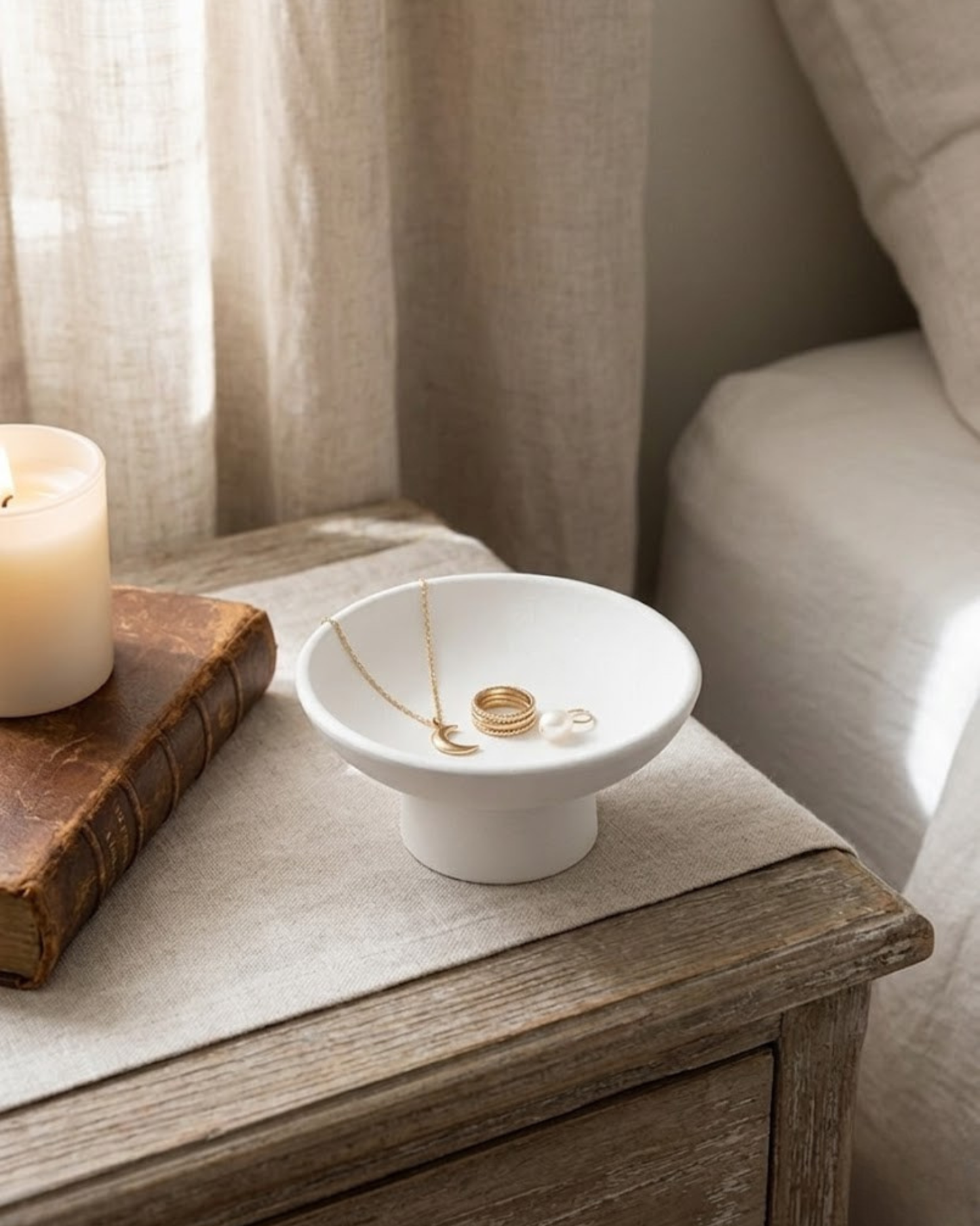 Naomi Mini Footed Bowl