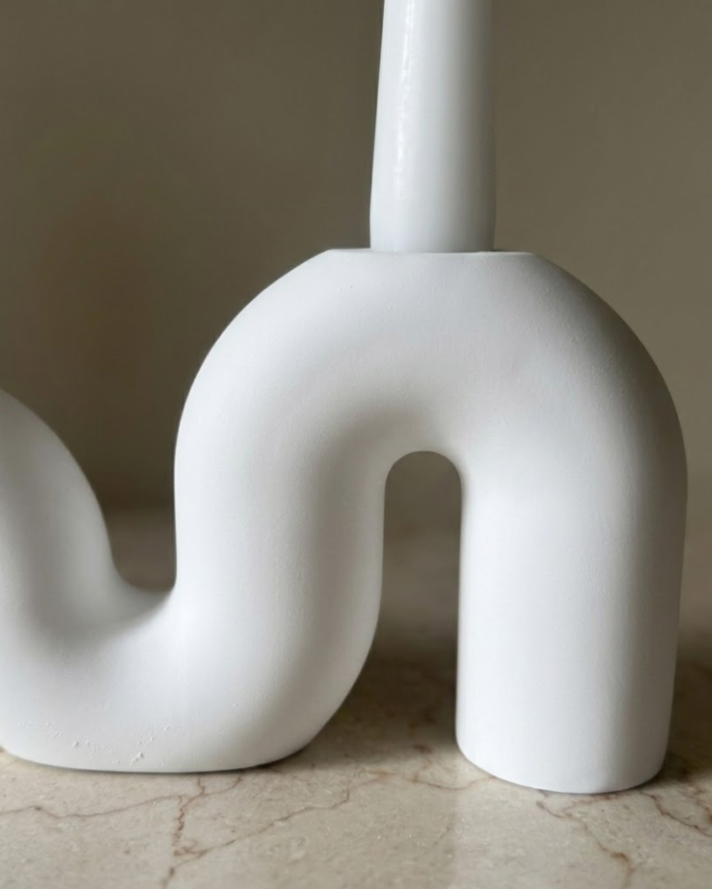 Nordic Double Taper Candle Holder