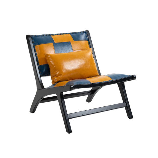 Scandinavian Modern Boho Accent Chair