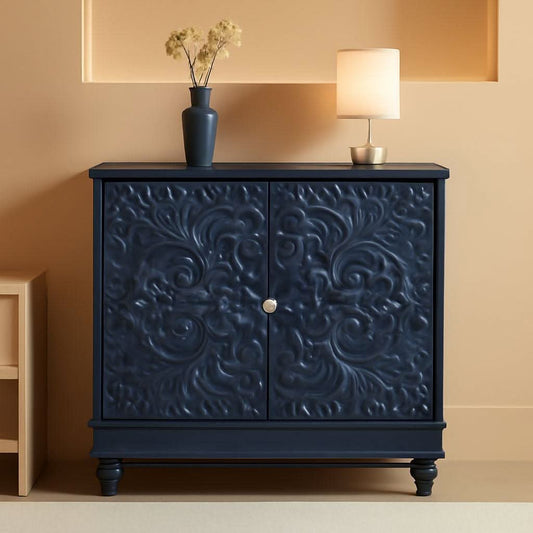 Midnight Blue Luxury Accent Sideboard