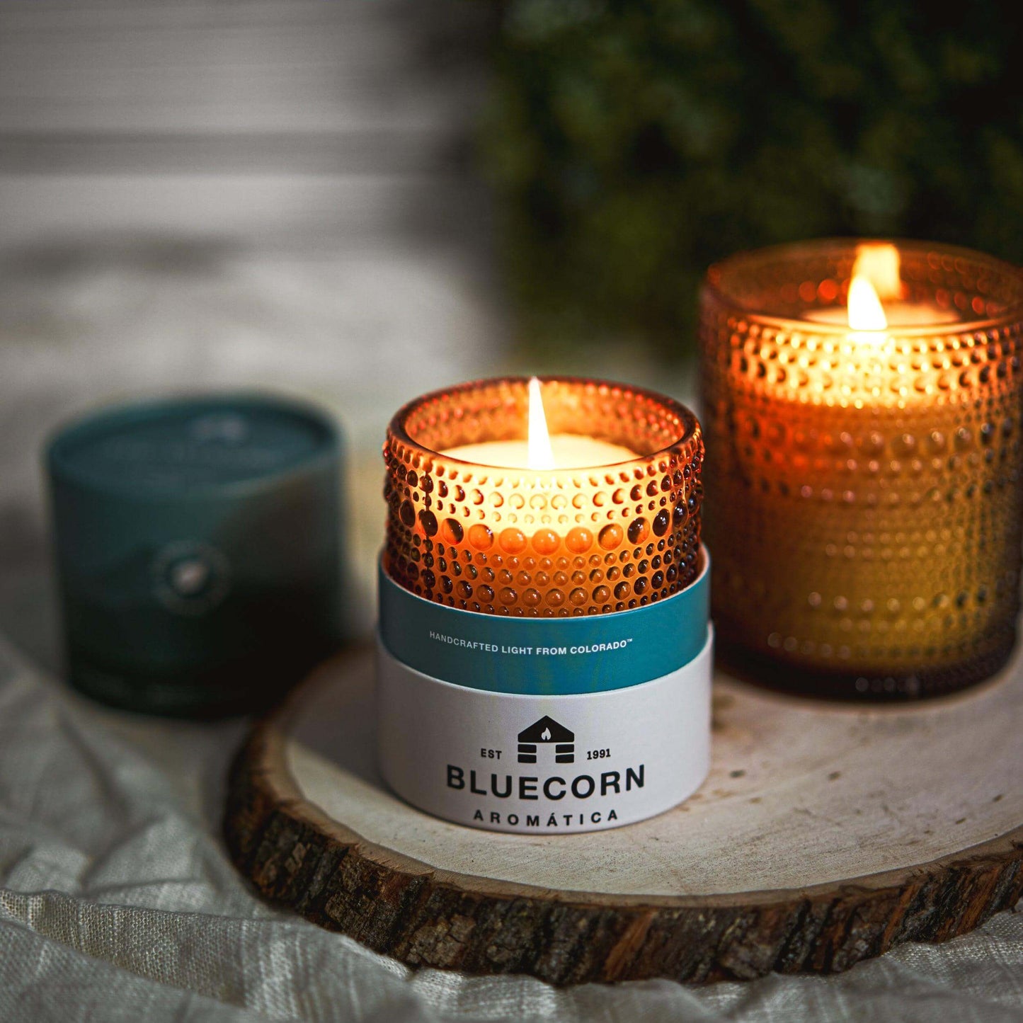 Bluecorn Hand-crafted Coconut Wax Candle