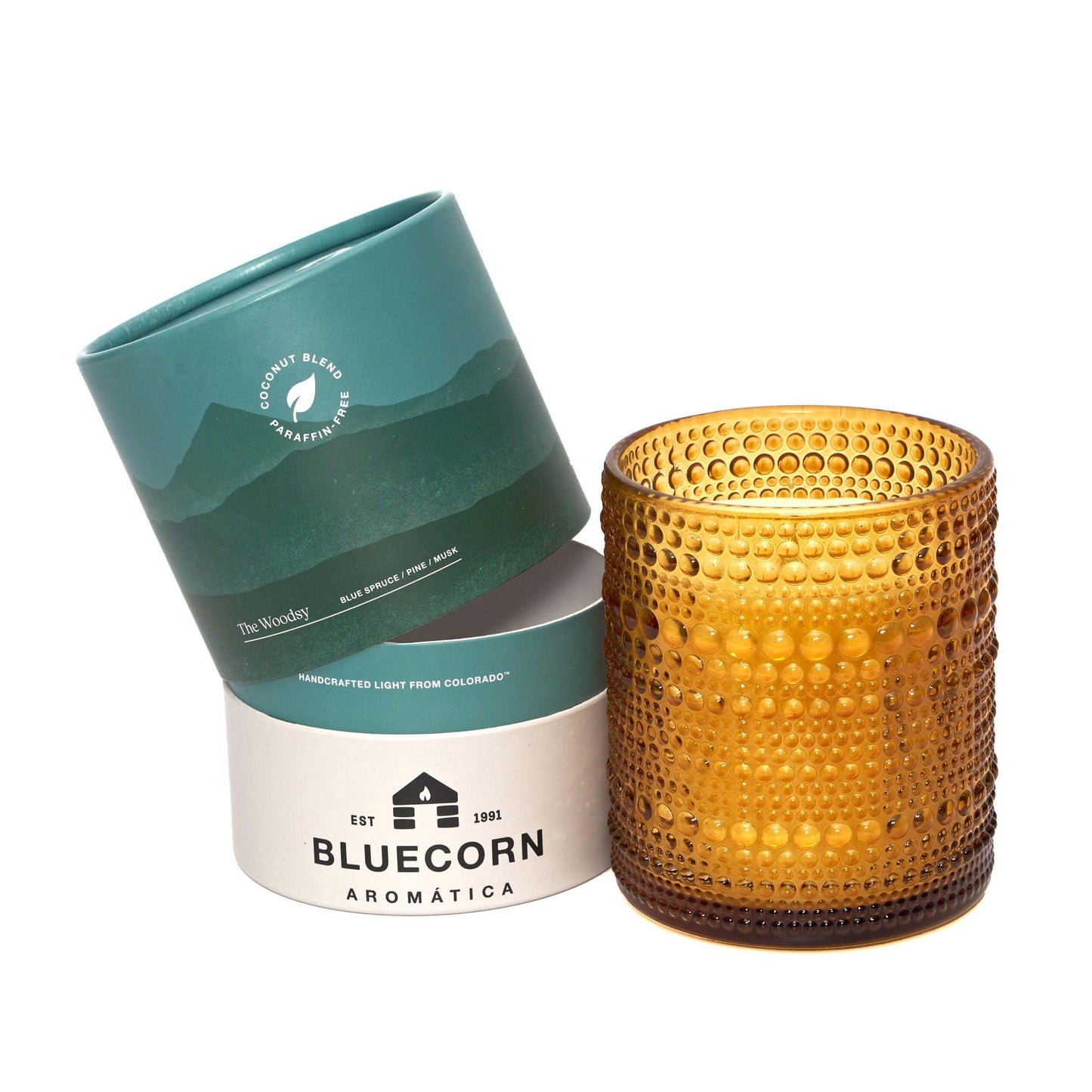 Bluecorn Hand-crafted Coconut Wax Candle