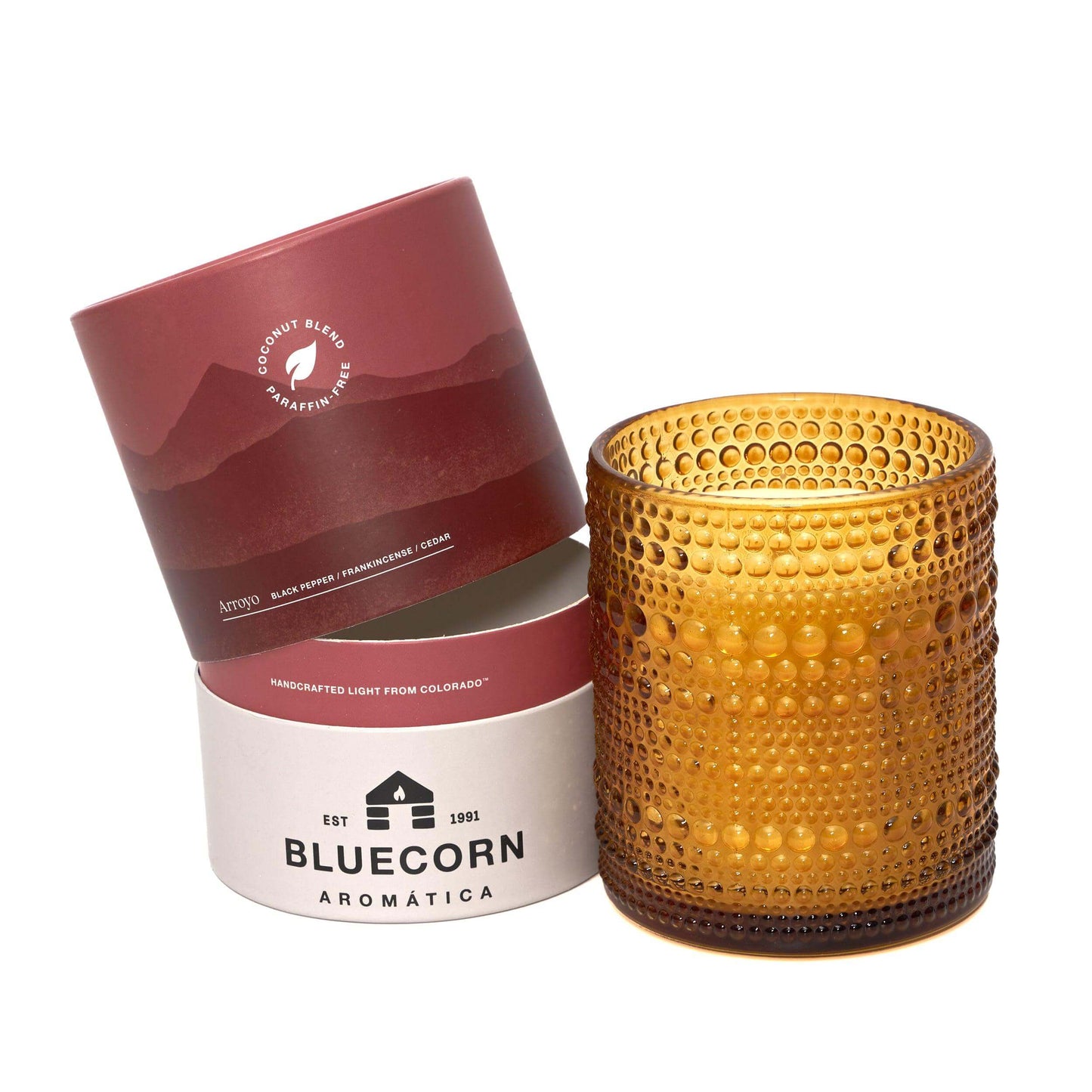 Bluecorn Hand-crafted Coconut Wax Candle