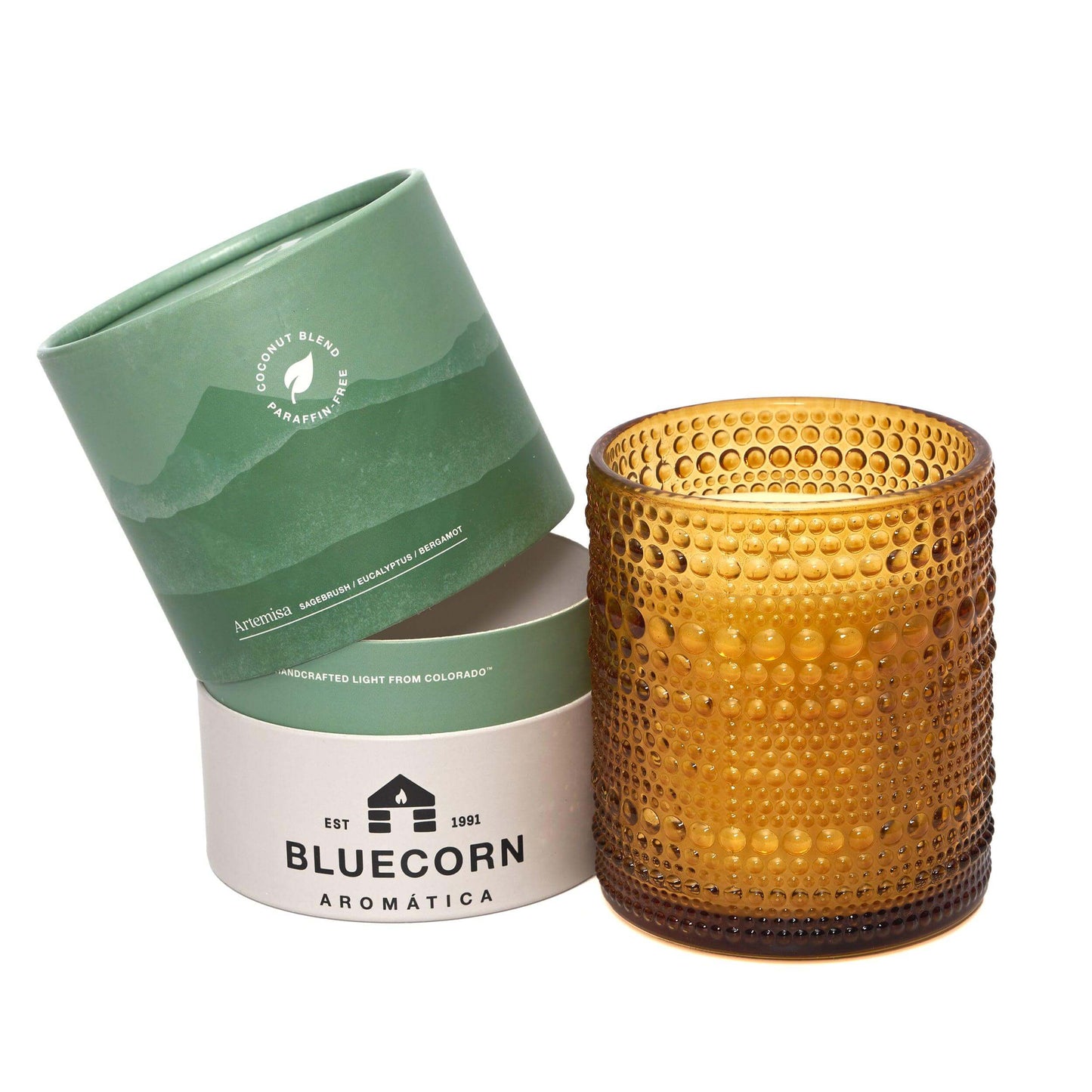 Bluecorn Hand-crafted Coconut Wax Candle