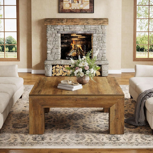 French Farmhouse Rustic Coffee Table