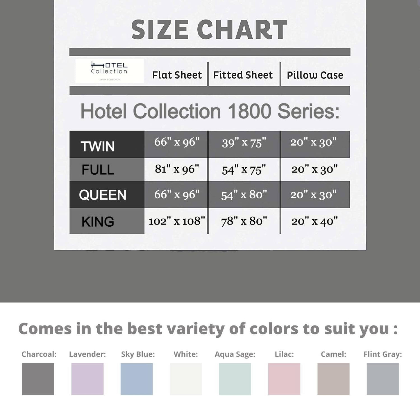 Le Luxe Home - Hotel Collection 4 Pc 1800 Series Ultra Soft Sheet Set