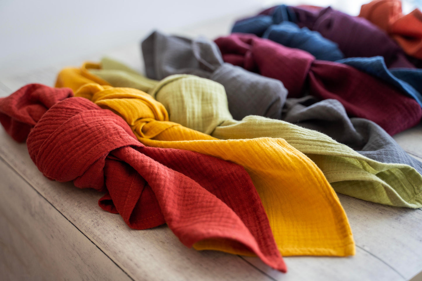 Cotton Crinkle Cloth Napkins