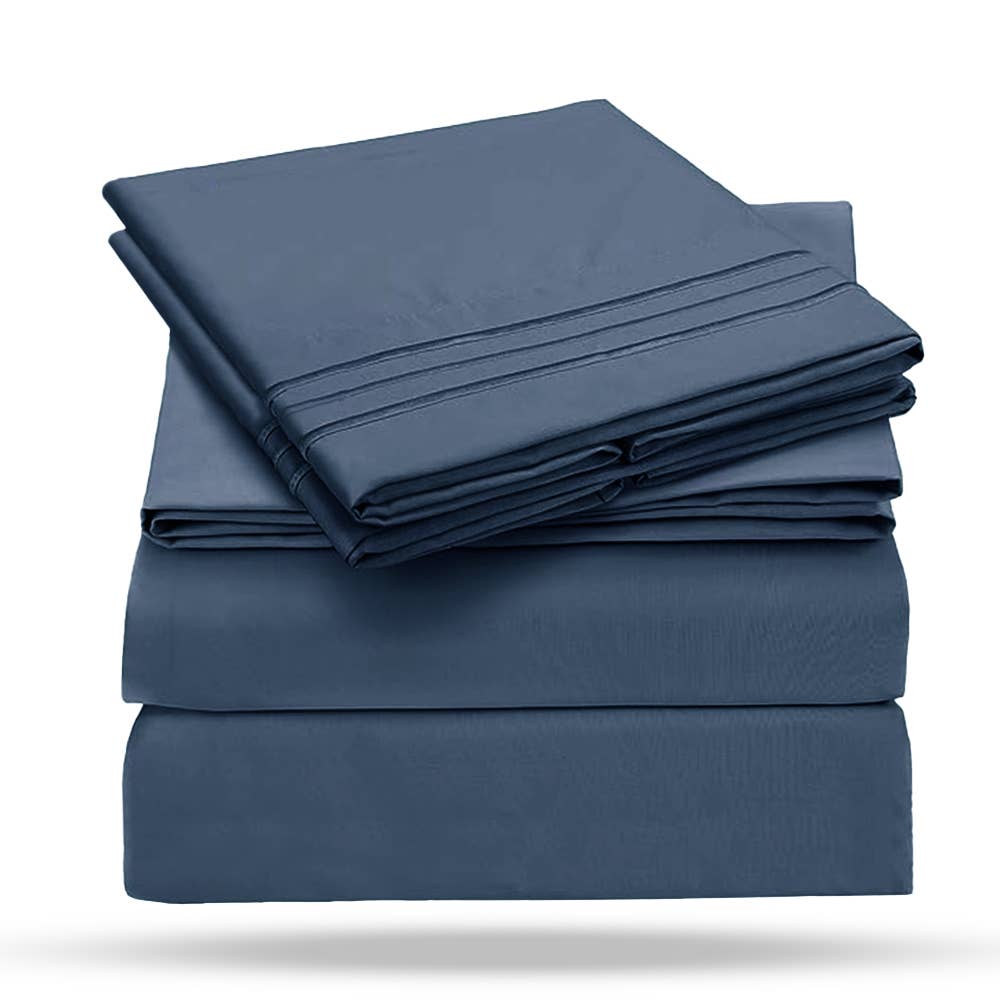 Le Luxe Home - Hotel Collection 4 Pc 1800 Series Ultra Soft Sheet Set