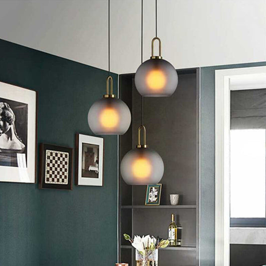 Nordic Simple Modern Glass Chandelier