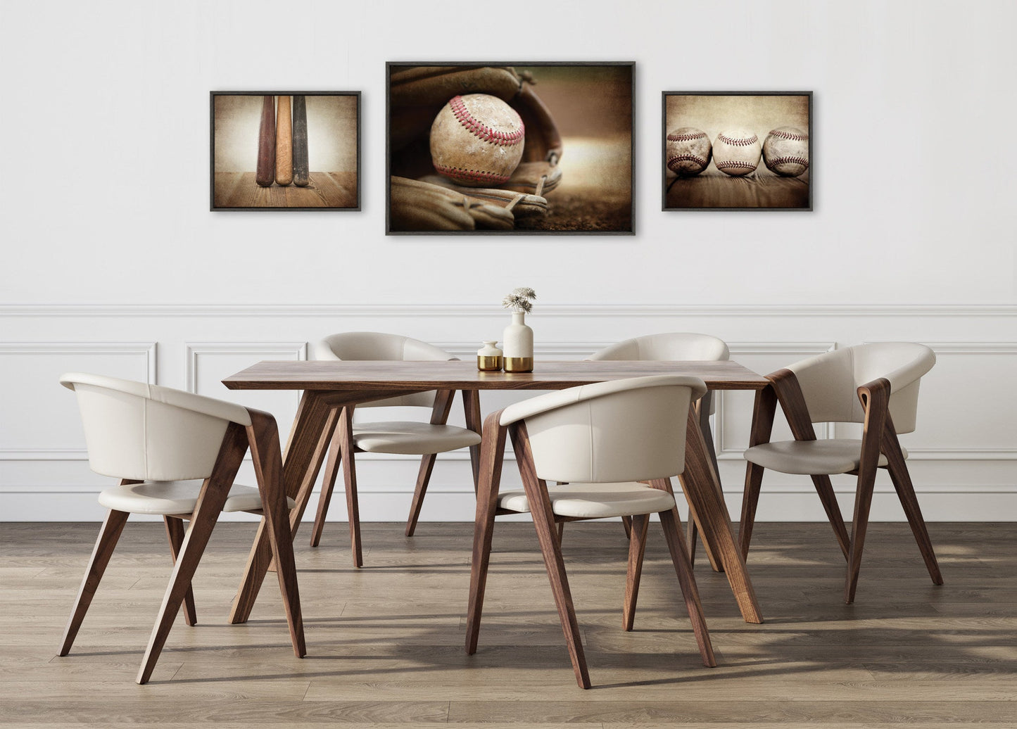 Sylvie Vintage Americana Baseball