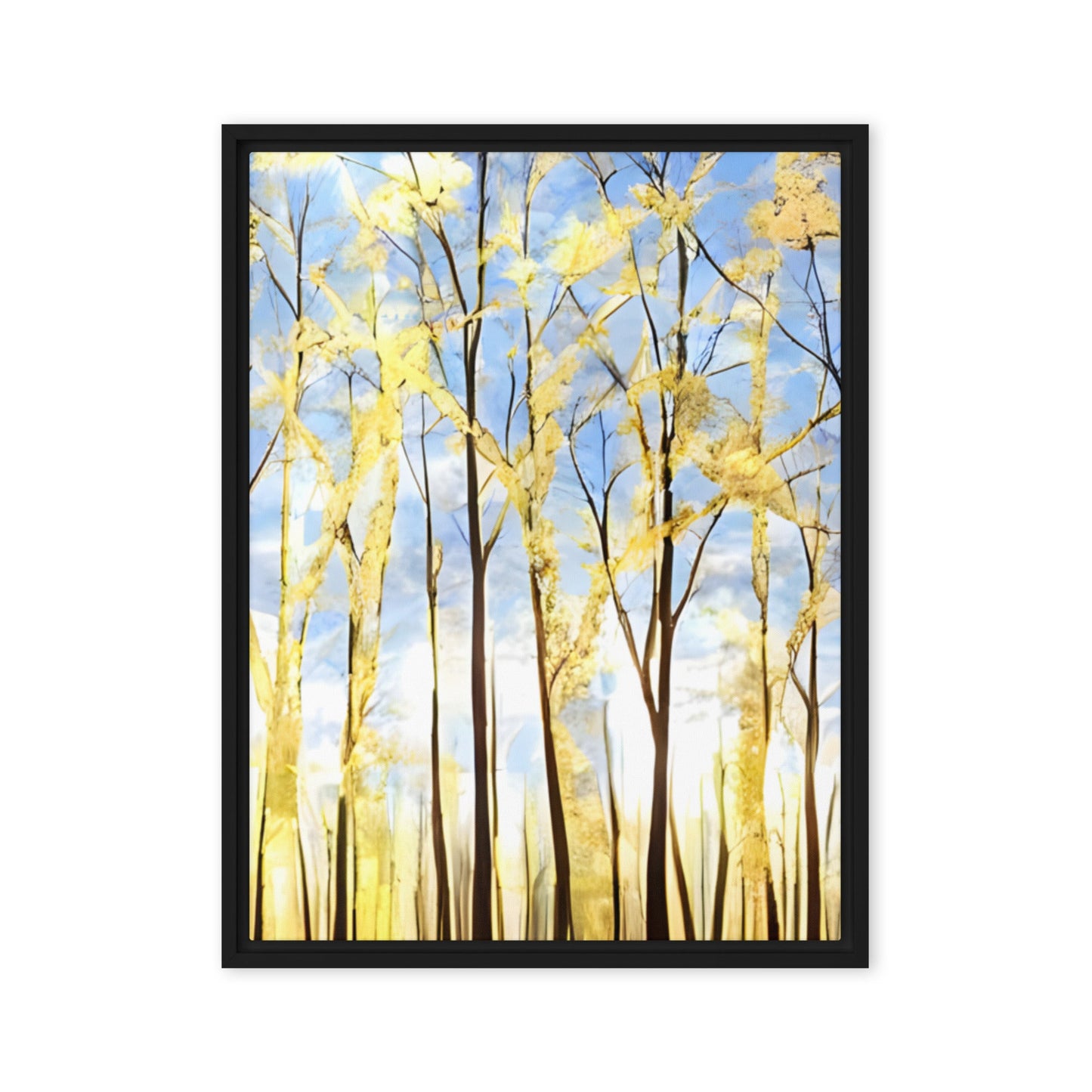 Golden Forest Canvas