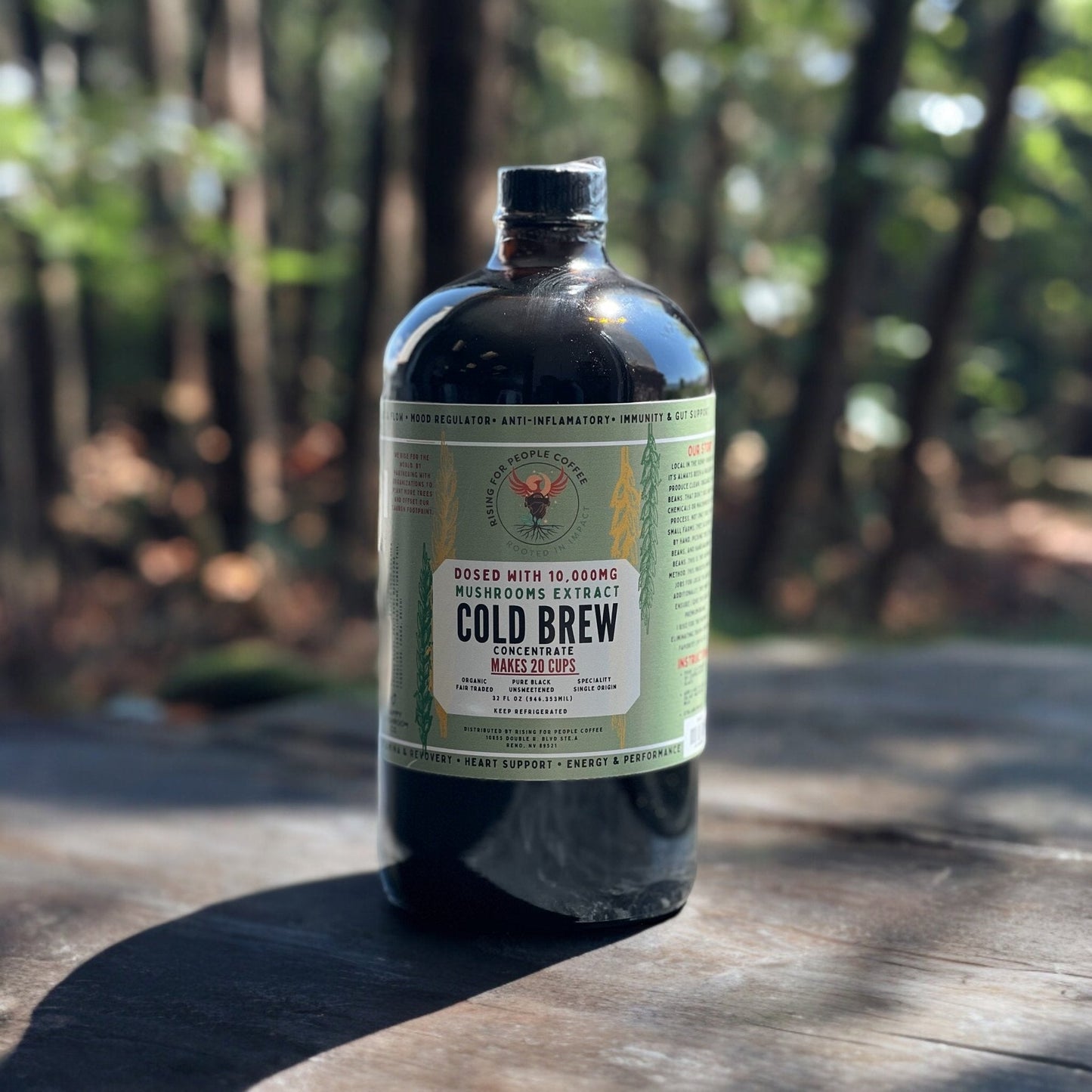 Happy Mushroom Concentrate Cold Brew Coffee