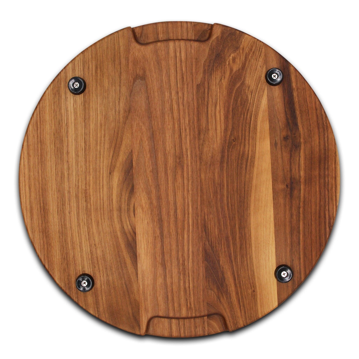 Taelinn Extra Large Round Wood Board with Feet