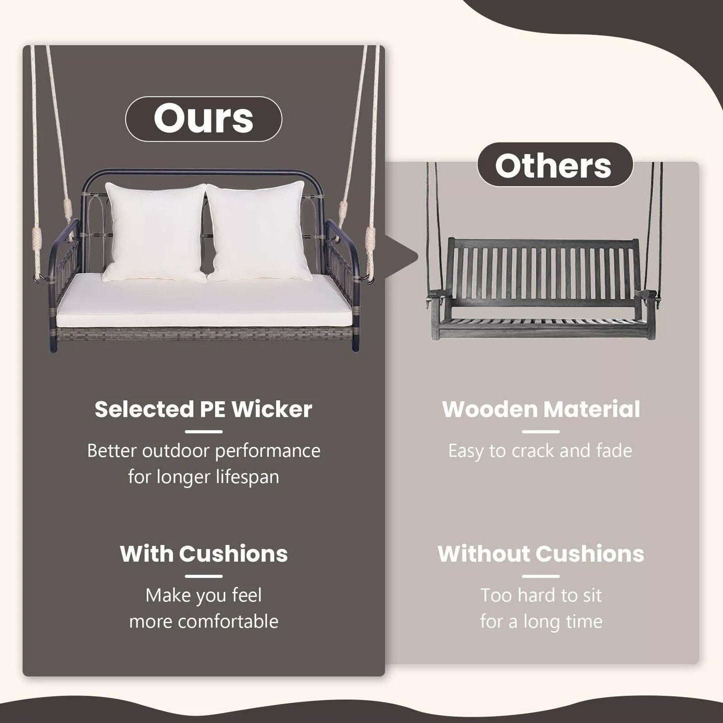 Libby Outdoor Darden Swing Chair