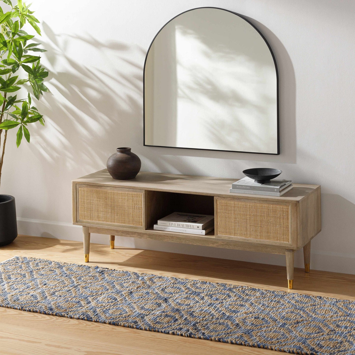 Isaye Blue Area Rug - Clearance