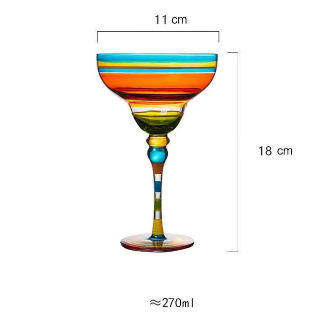 Handmade Artisan Margarita Glasses