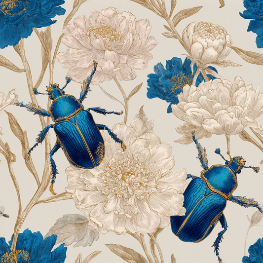 Cobalt Relic Wallpaper