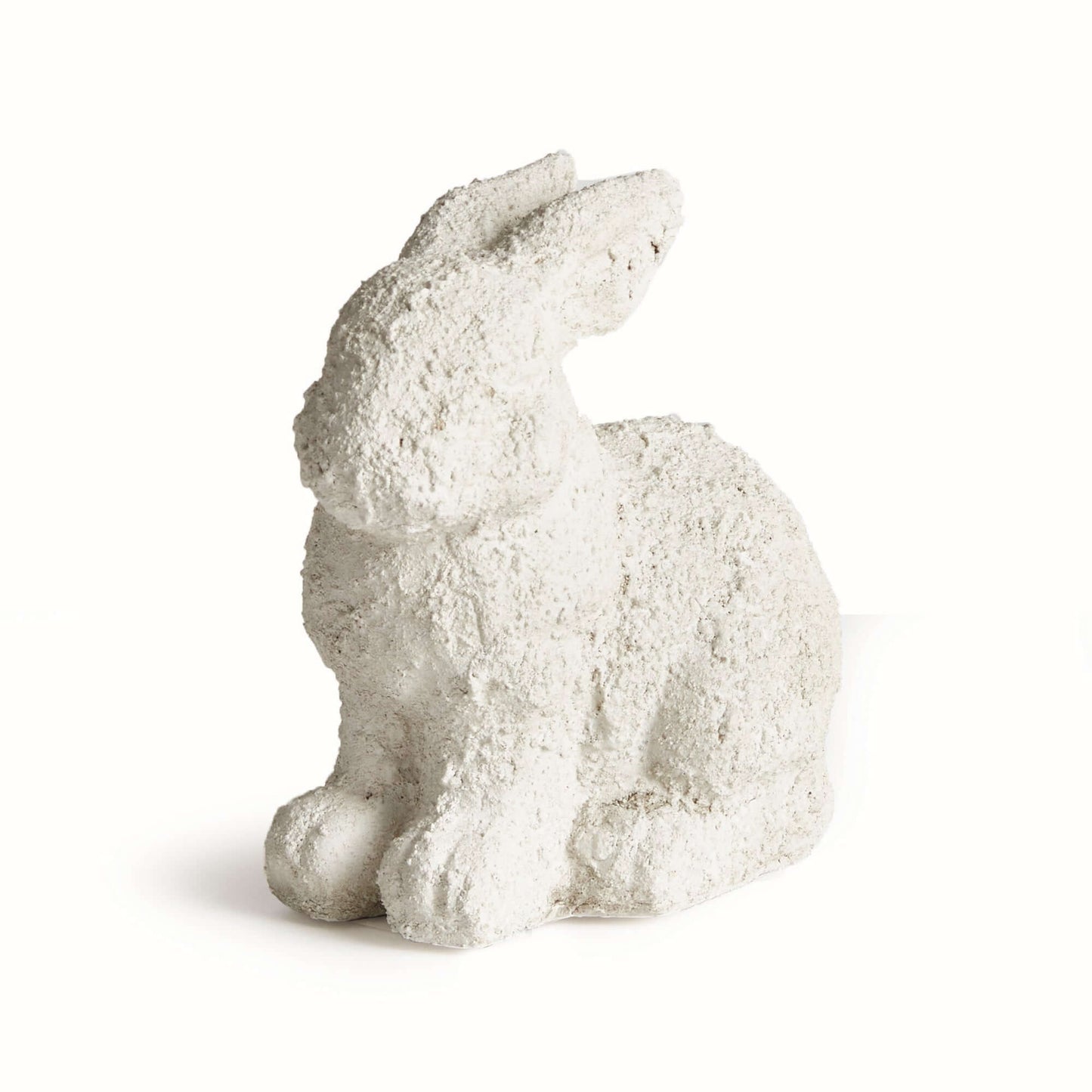 Weathered Terracotta Bunny Garden Statue
