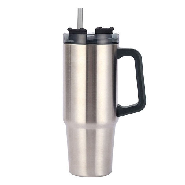 Insulated Tumbler With Straw