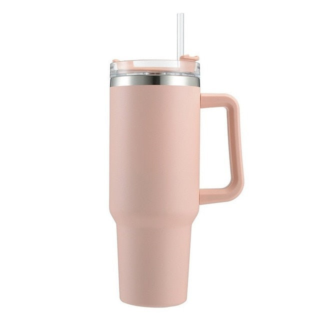 Insulated Tumbler With Straw